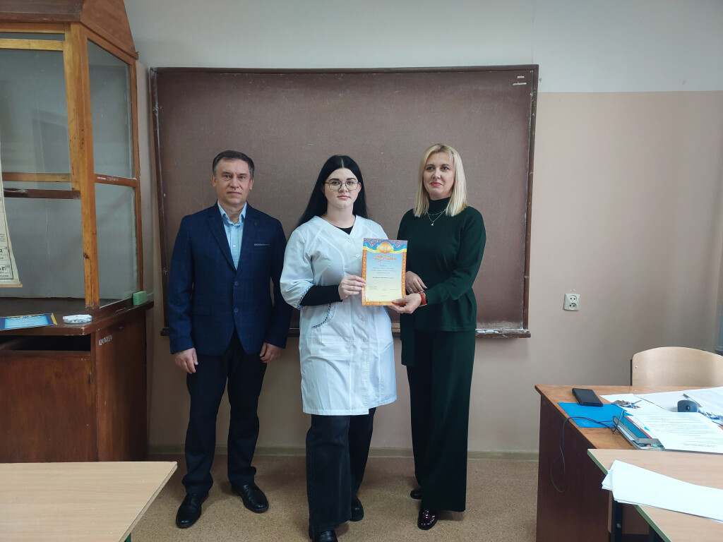 Щиро вітаємо переможців І етапу Всеукраїнської студентської олімпіади з навчальної дисципліни «Медична хімія» серед здобувачів вищої освіти стоматологічного факультету.