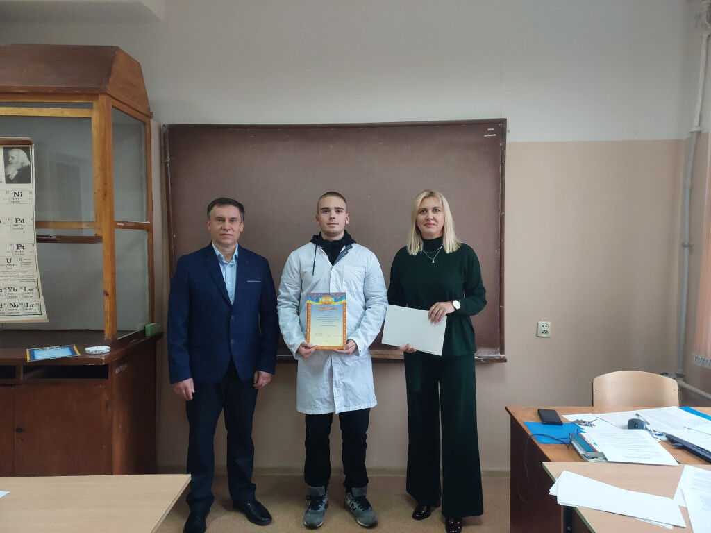 Щиро вітаємо переможців І етапу Всеукраїнської студентської олімпіади з навчальної дисципліни «Медична хімія» серед здобувачів вищої освіти стоматологічного факультету.