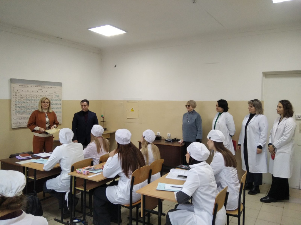 Нагородження переможців студентської олімпіади з медичної хімії