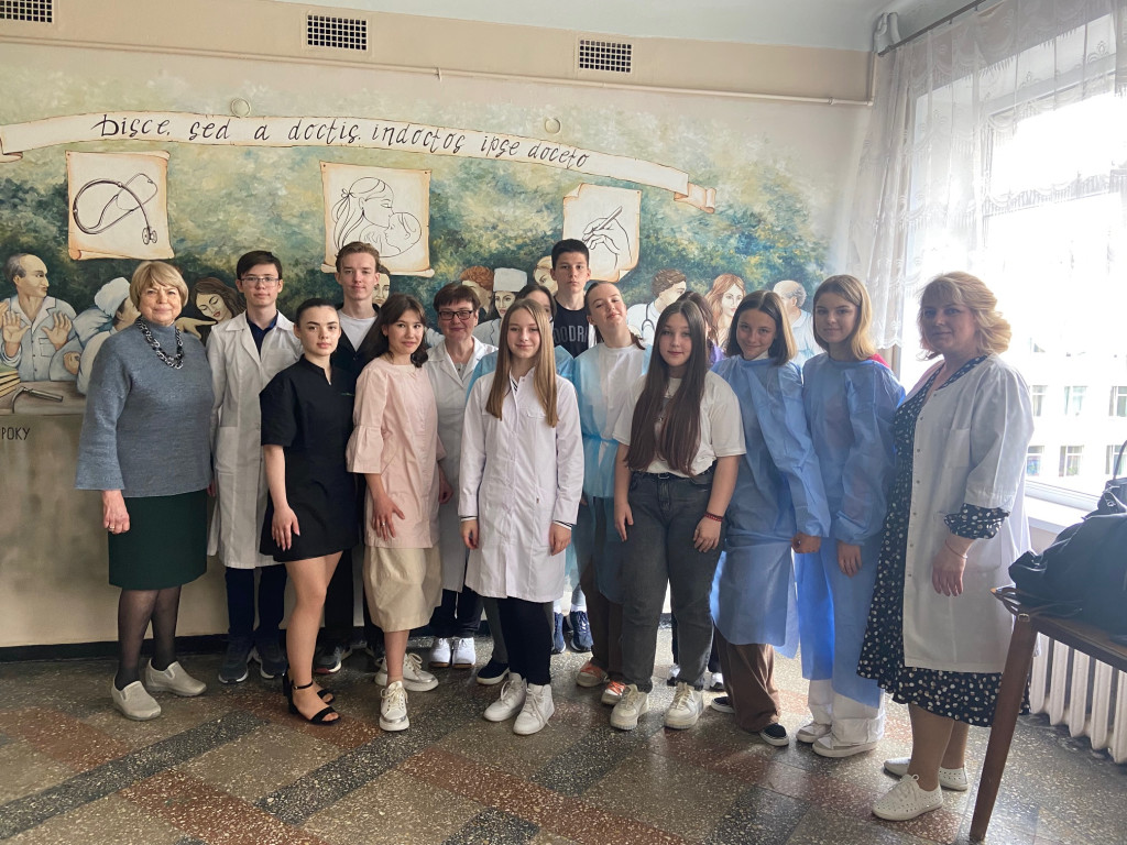 16 травня 2023 року на кафедрі Хімії викладачі провели Workshop з учнями 9 класу Полтавського міського багатопроофільного ліцею № 1 ім. І. П.  Котляревського